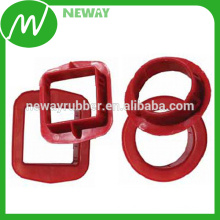 High Quality Red Plastic Bushing Square